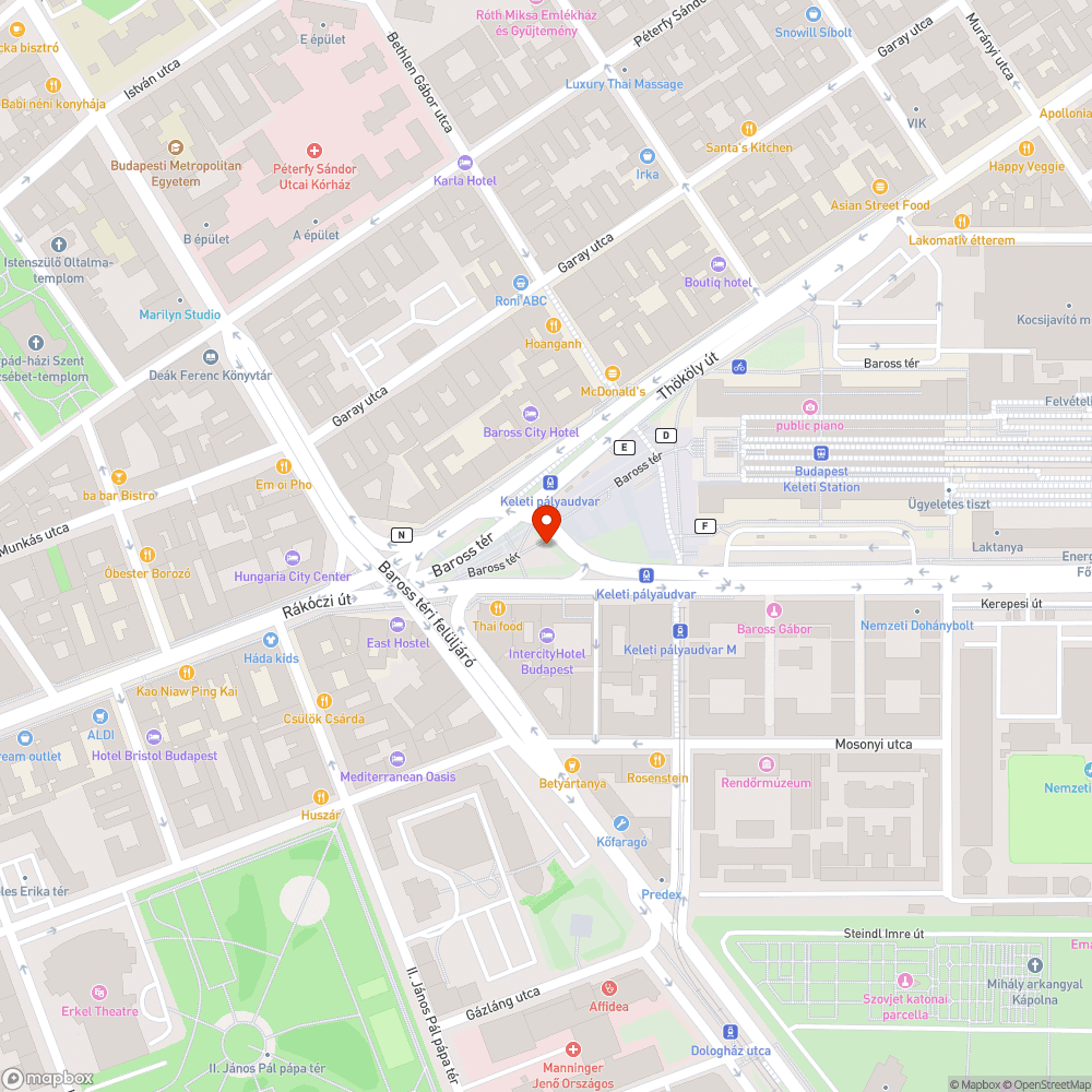 Hiányzó szemetes bejelentés helye