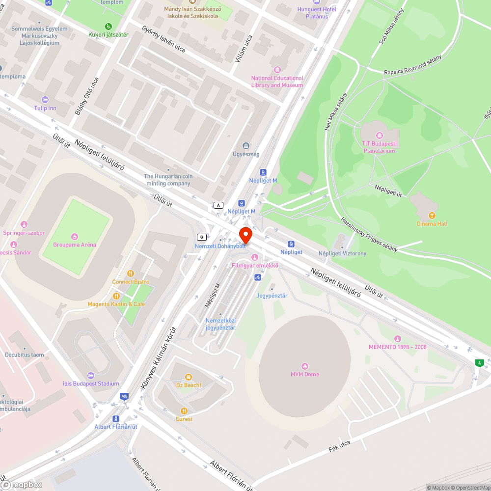 Elfordult tájékoztató tábla bejelentés helye