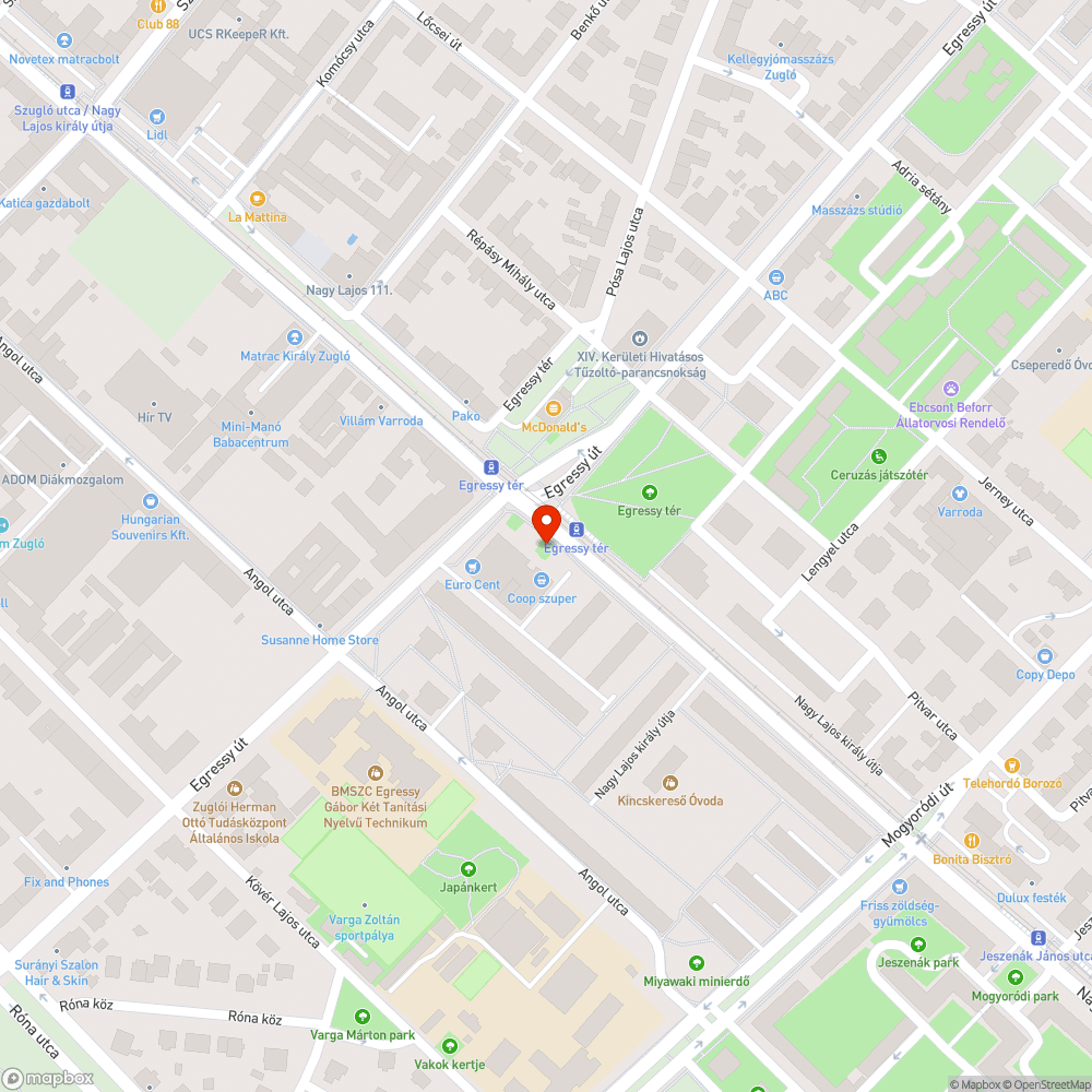 Teljesen elhagyatott zöldterület bejelentés helye