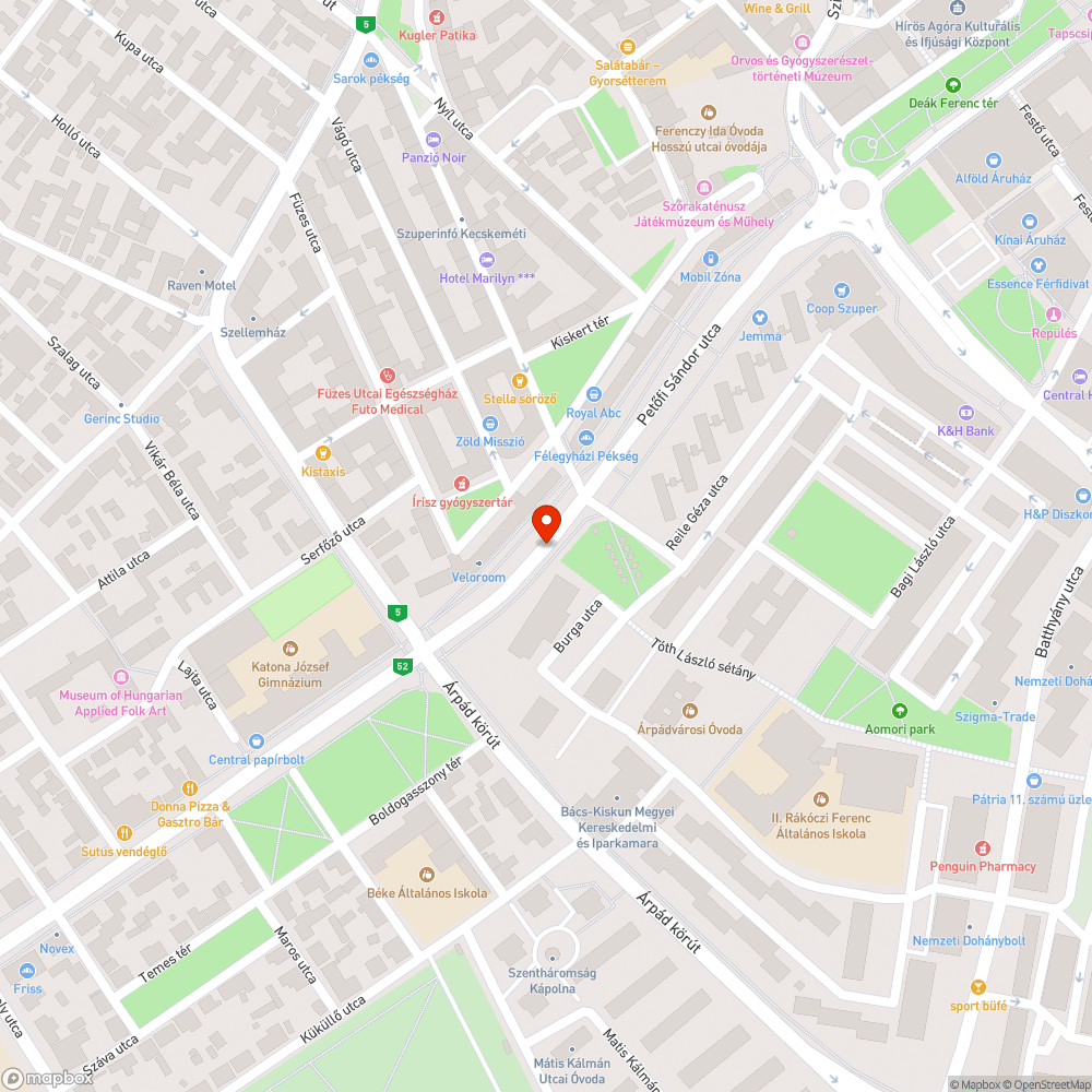 Kopott tábla bejelentés helye