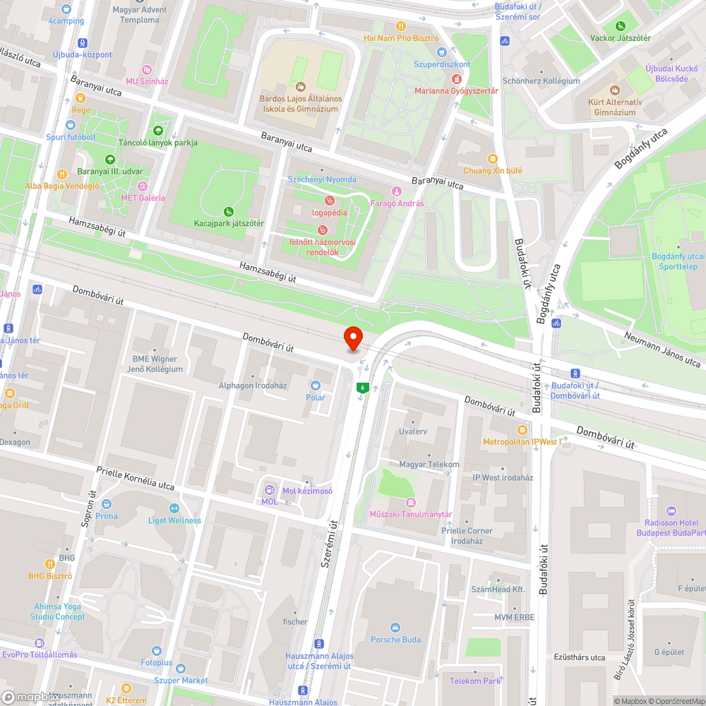 Kátyúk, repedések és parkolóhelyek bejelentés helye