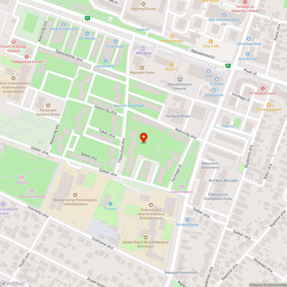 Játszótér mászóka kötélszakadás bejelentés helye