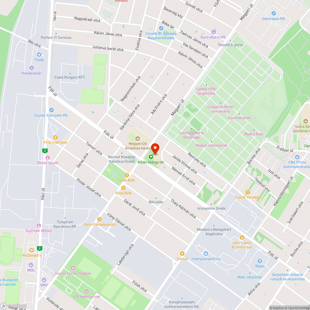 megdőlt oszlop bejelentés helye