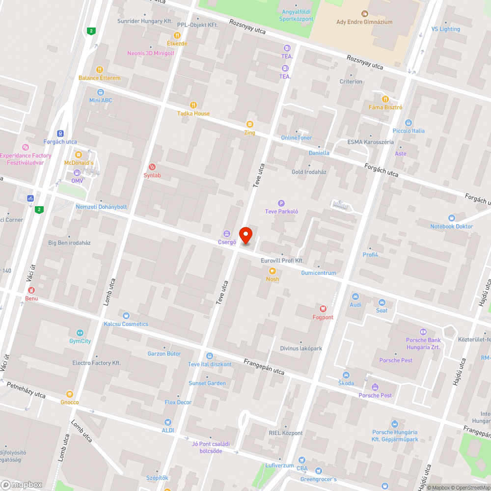 Kint maradt tábla bejelentés helye