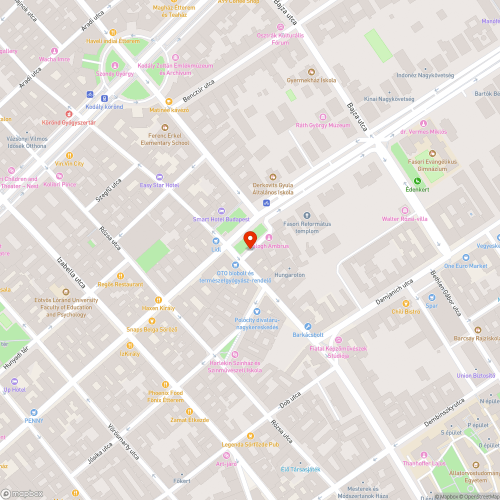 Szűk járda bejelentés helye