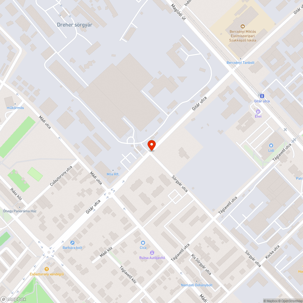 Lezárt kereszteződésben autóznak bejelentés helye