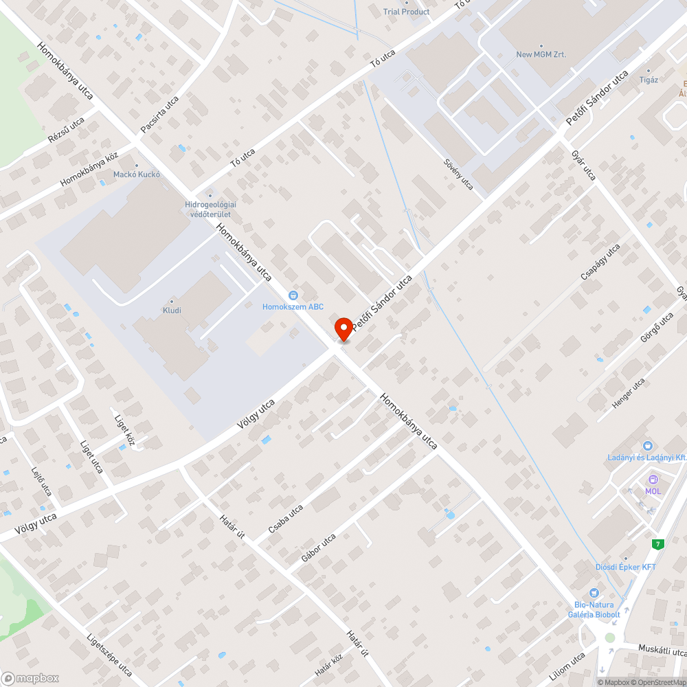 Nagyon zöld buszmegálló bejelentés helye