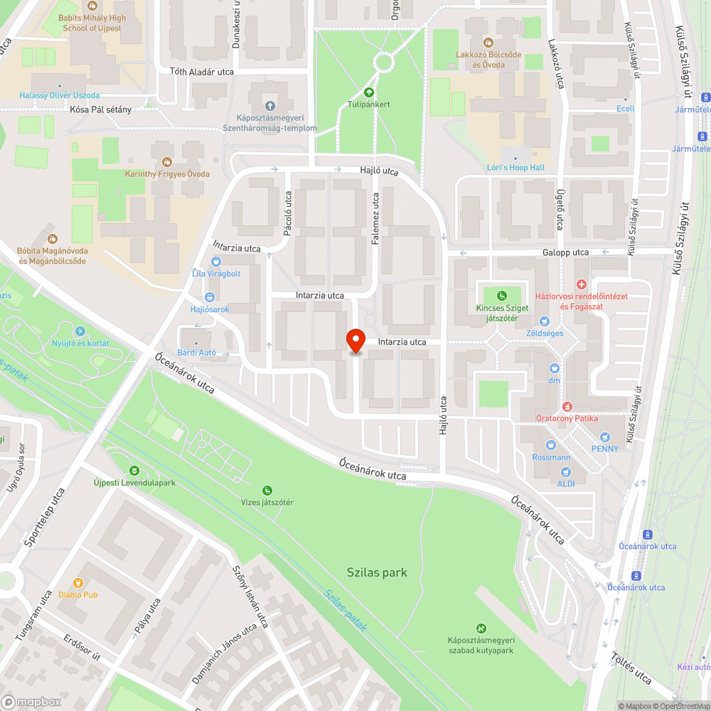 Derékig érő gaz bejelentés helye