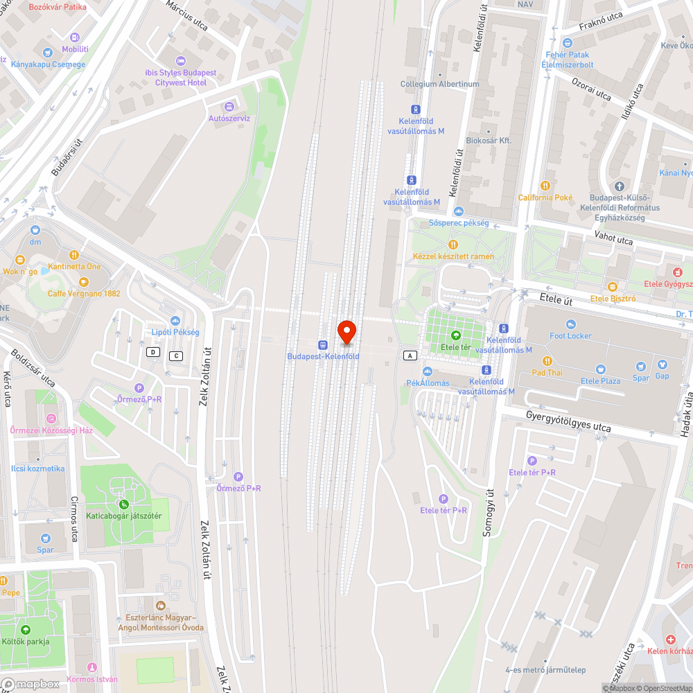 Teljesen elkoszolódott felületek az újabbik kelenföldi aluljáróban bejelentés helye