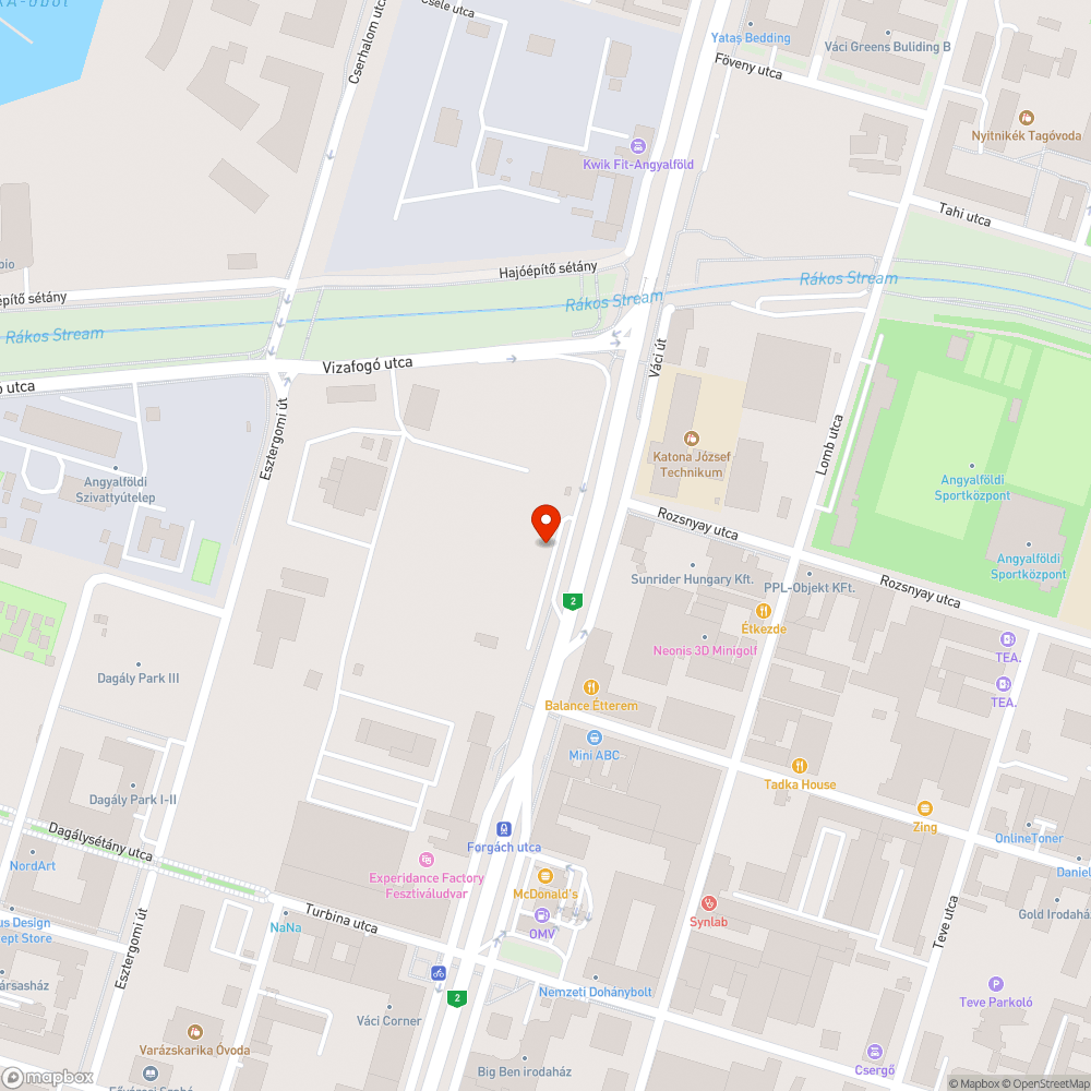 Zebrán átkelés, középen veszélyes várkozás bejelentés helye