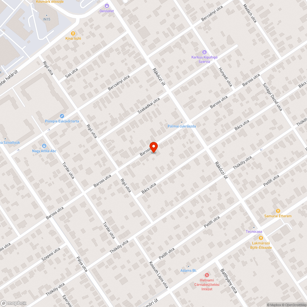 Akadály a járdán bejelentés helye