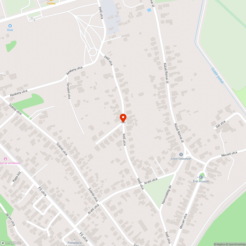 Nem belátható kereszteződés bejelentés helye