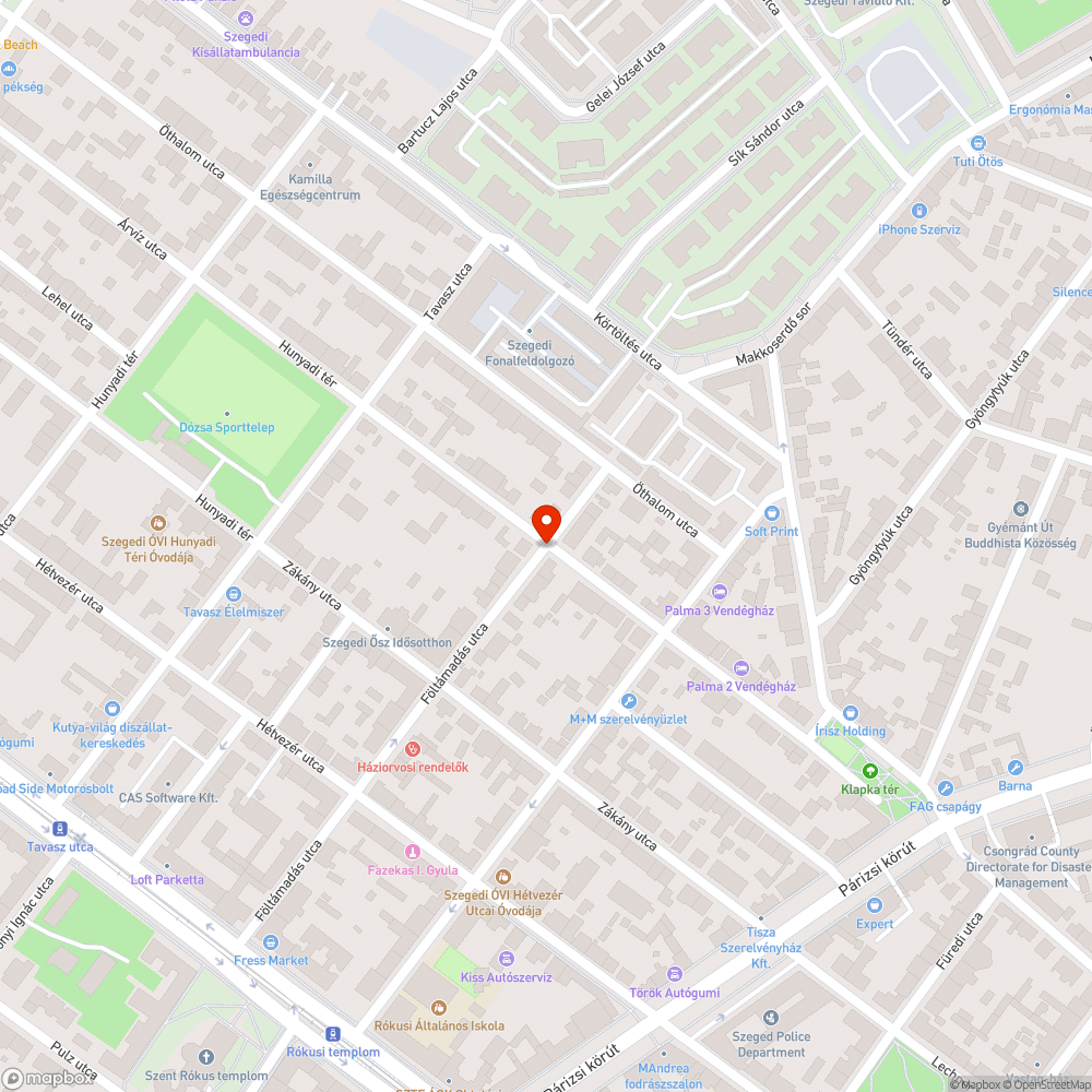 Kátyú - Föltámadás utca és Árvíz utca sarka bejelentés helye