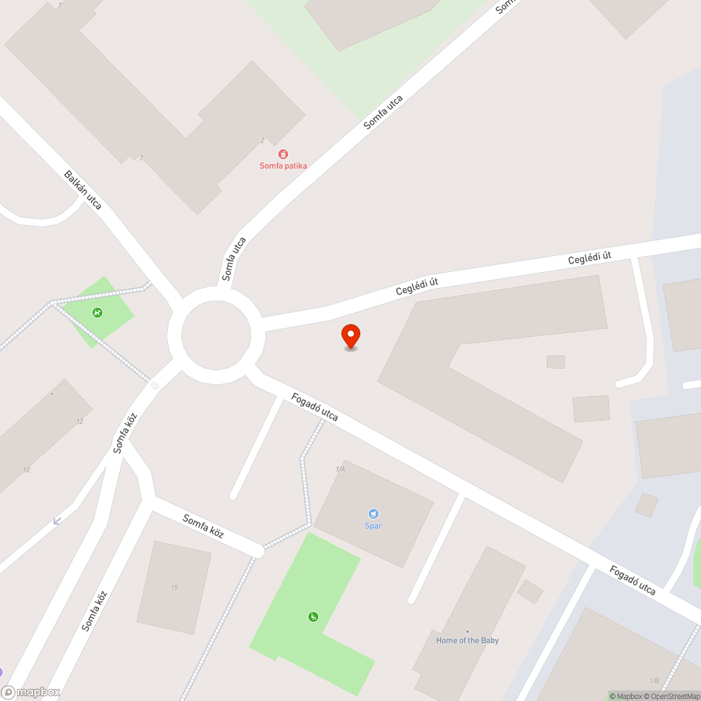 Elhanyagolt, gazos magánterület és járda bejelentés helye