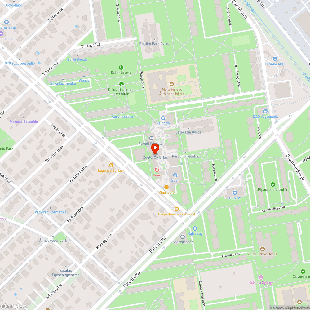 Kiszáraft fa bejelentés helye