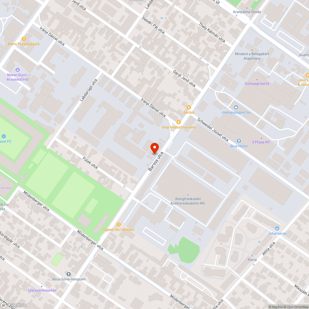 Erősen rozsdás postaláda bejelentés helye