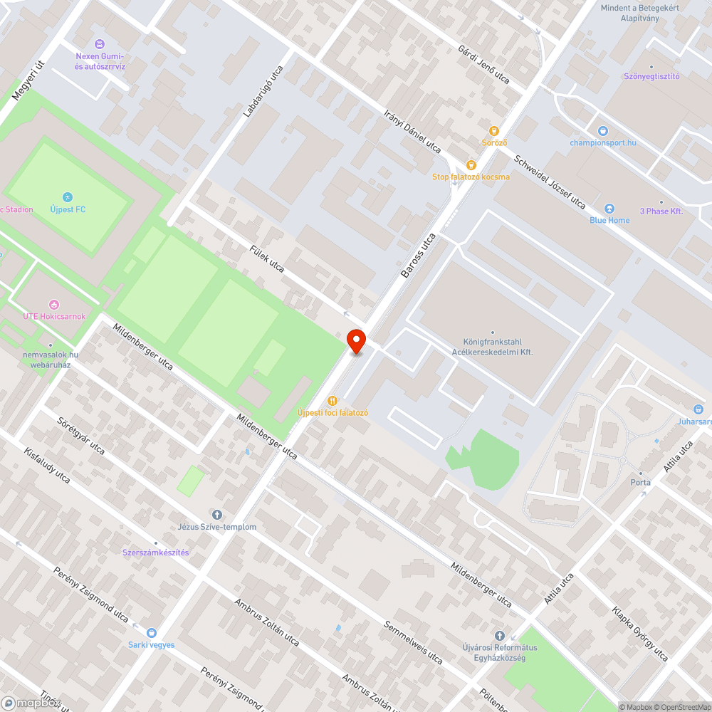 Lyukas és hiányzó keretű fedlap bejelentés helye