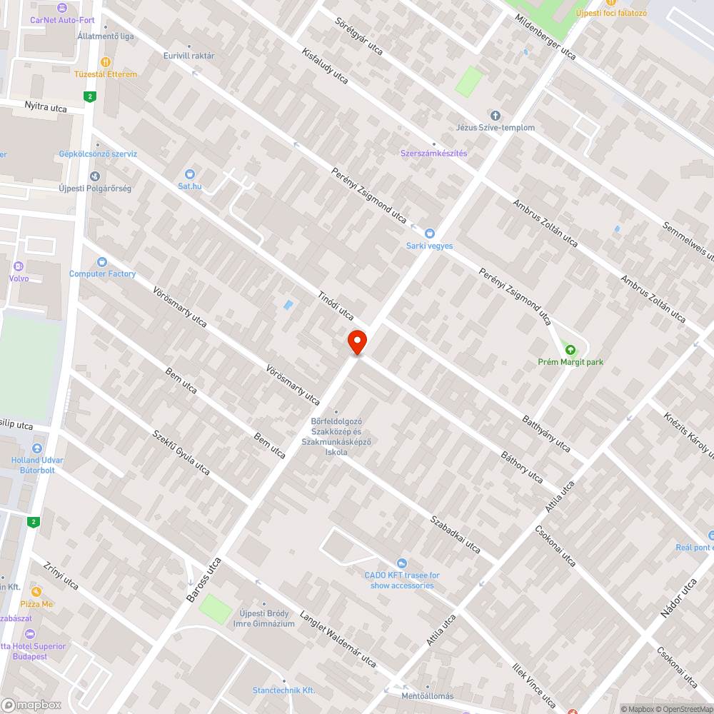 Sérült fedlappár bejelentés helye