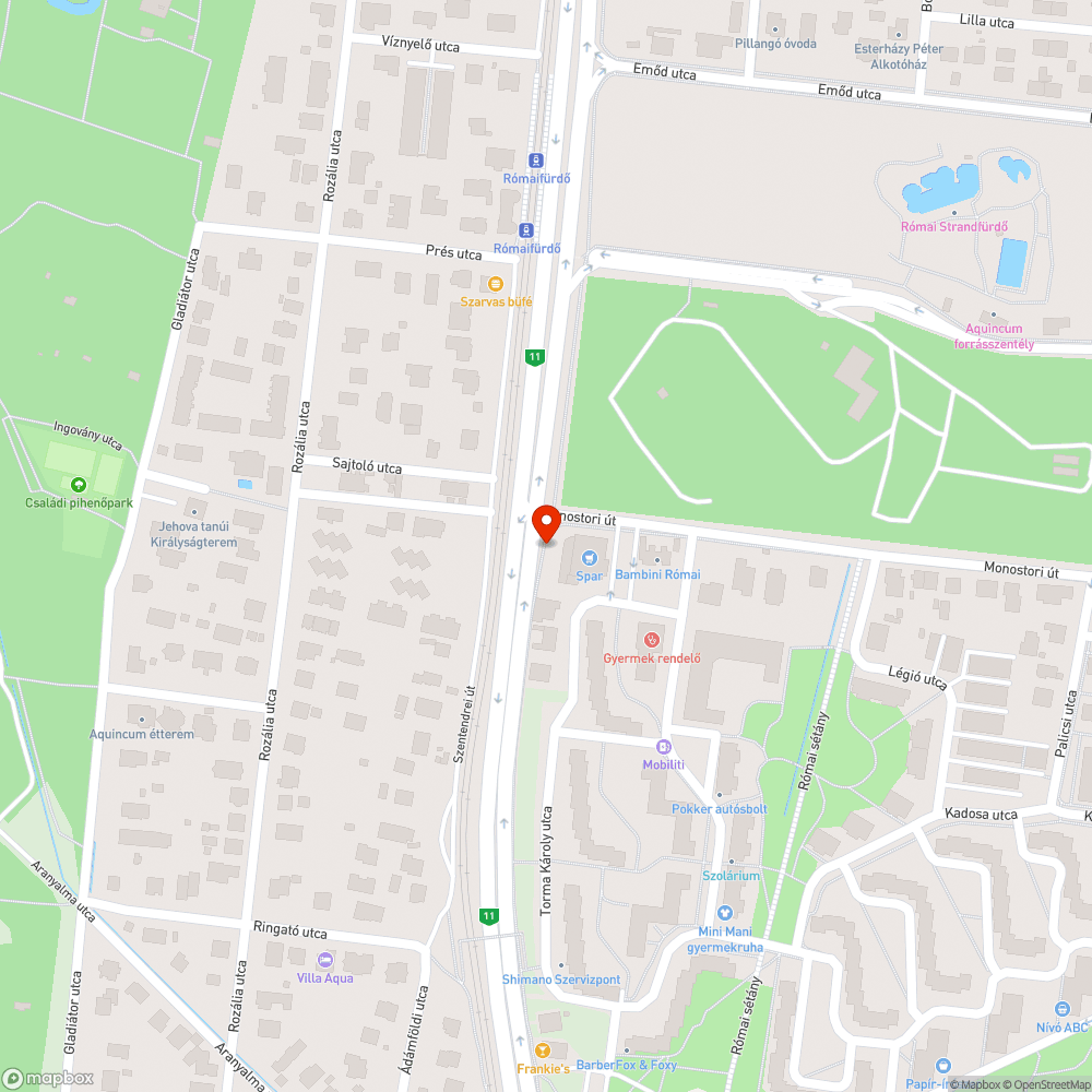 Halott fa bejelentés helye