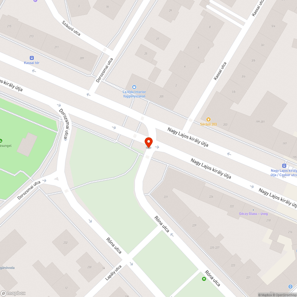 Lekopott kerékpárút jelzés bejelentés helye