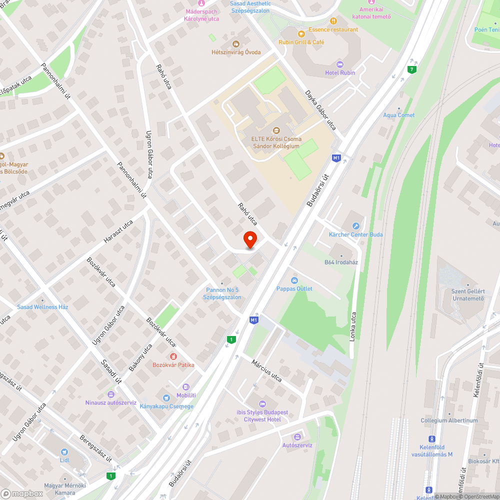 Lomis fogva Rahó utca bejelentés helye