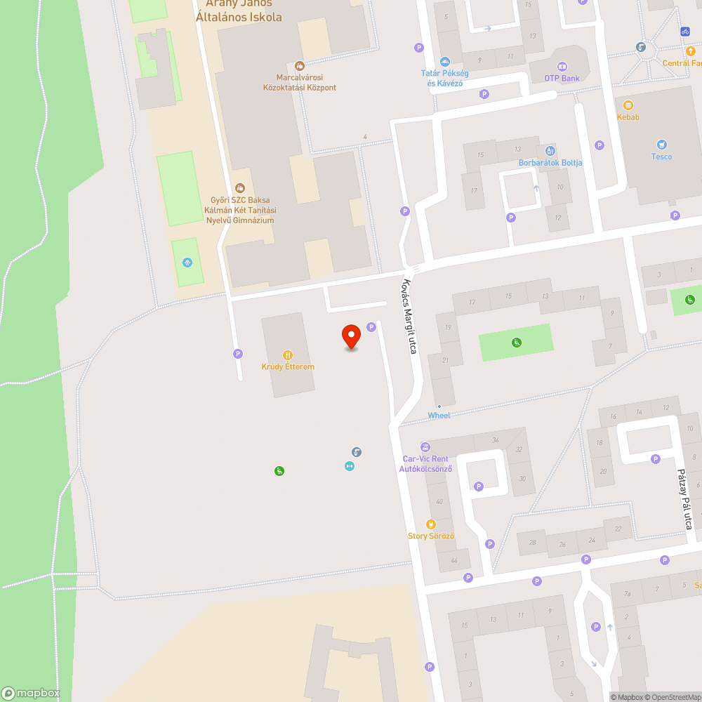 Gazdátlan autó bejelentés helye