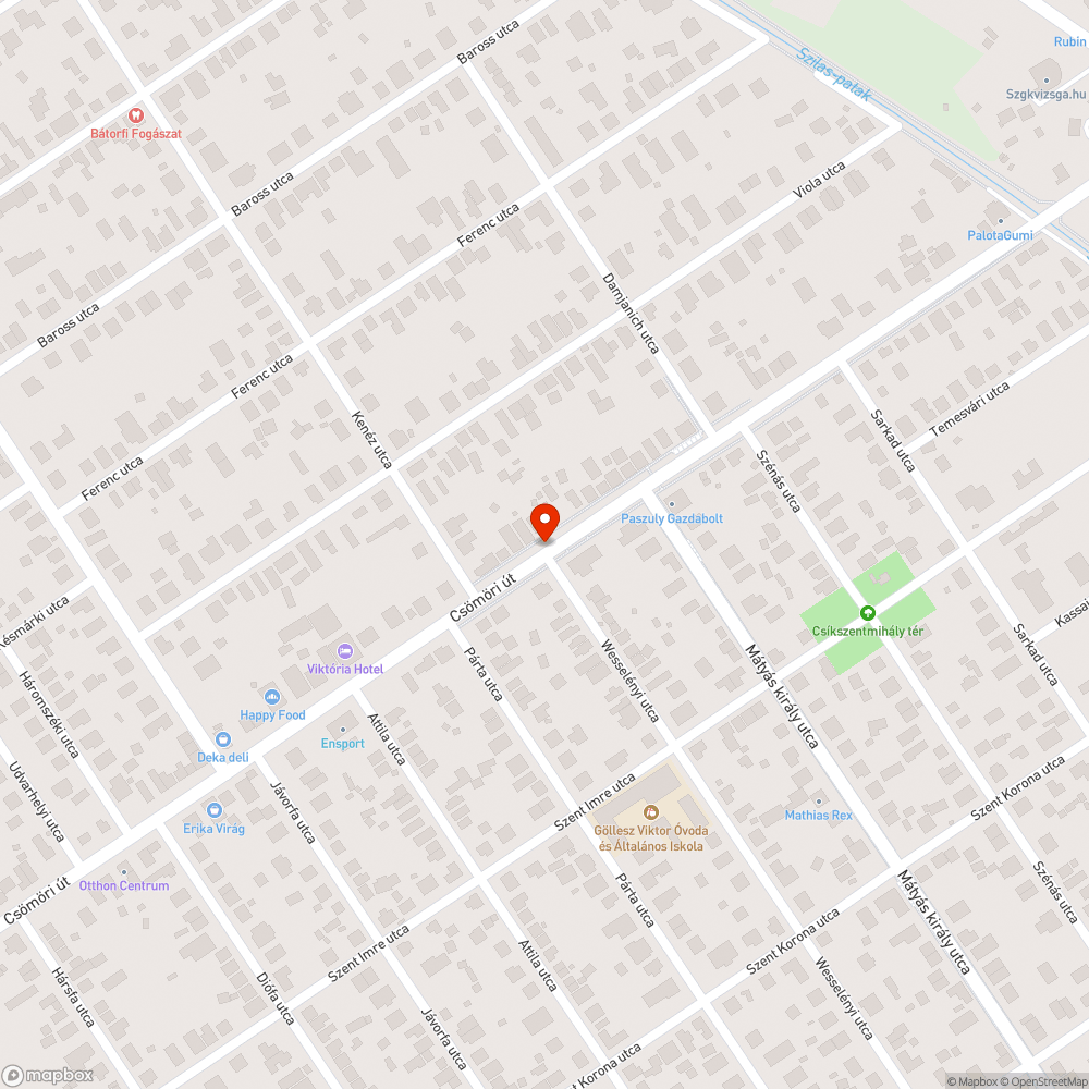 Elhagyott suzuki bejelentés helye