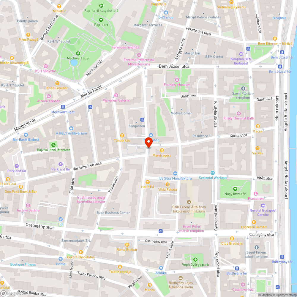 Kerékpárútra logó fák bejelentés helye