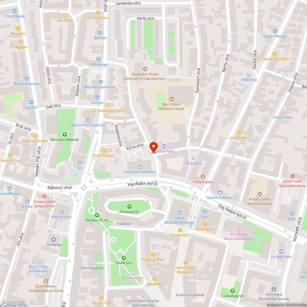 Hiányzó poller -> járdán parkolás bejelentés helye