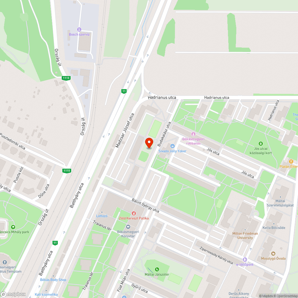 Halott fa bejelentés helye