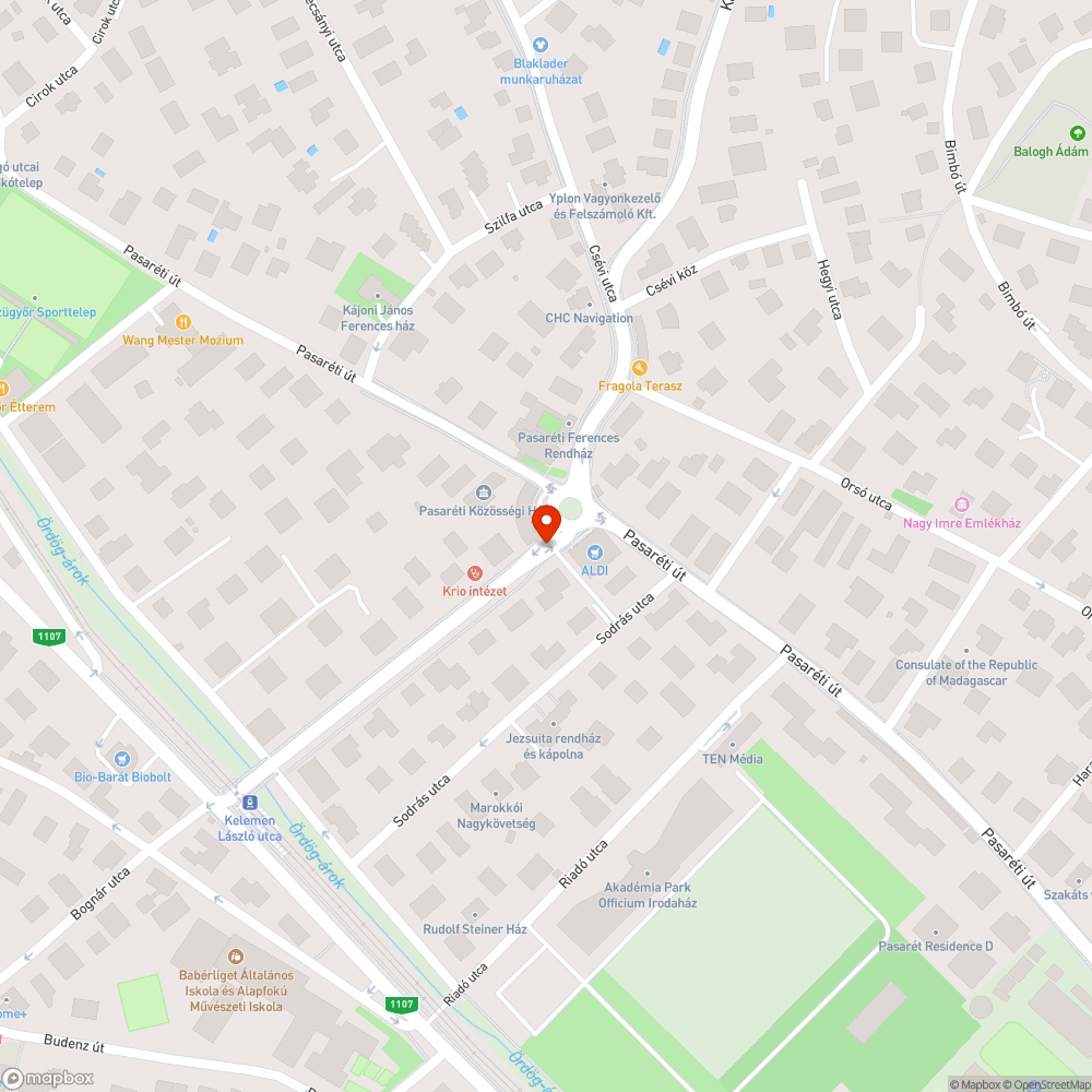 Taktilis sáv hiánya bejelentés helye