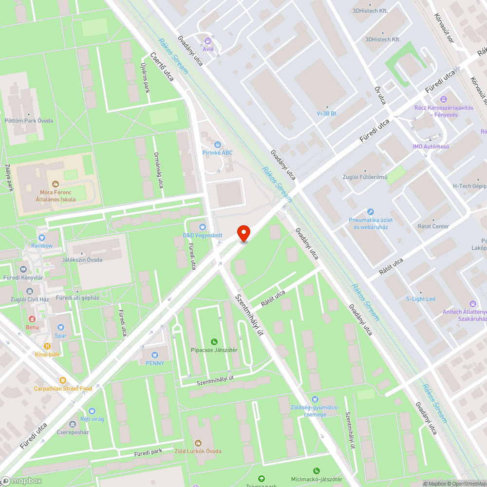 Járdára lógó faágak bejelentés helye