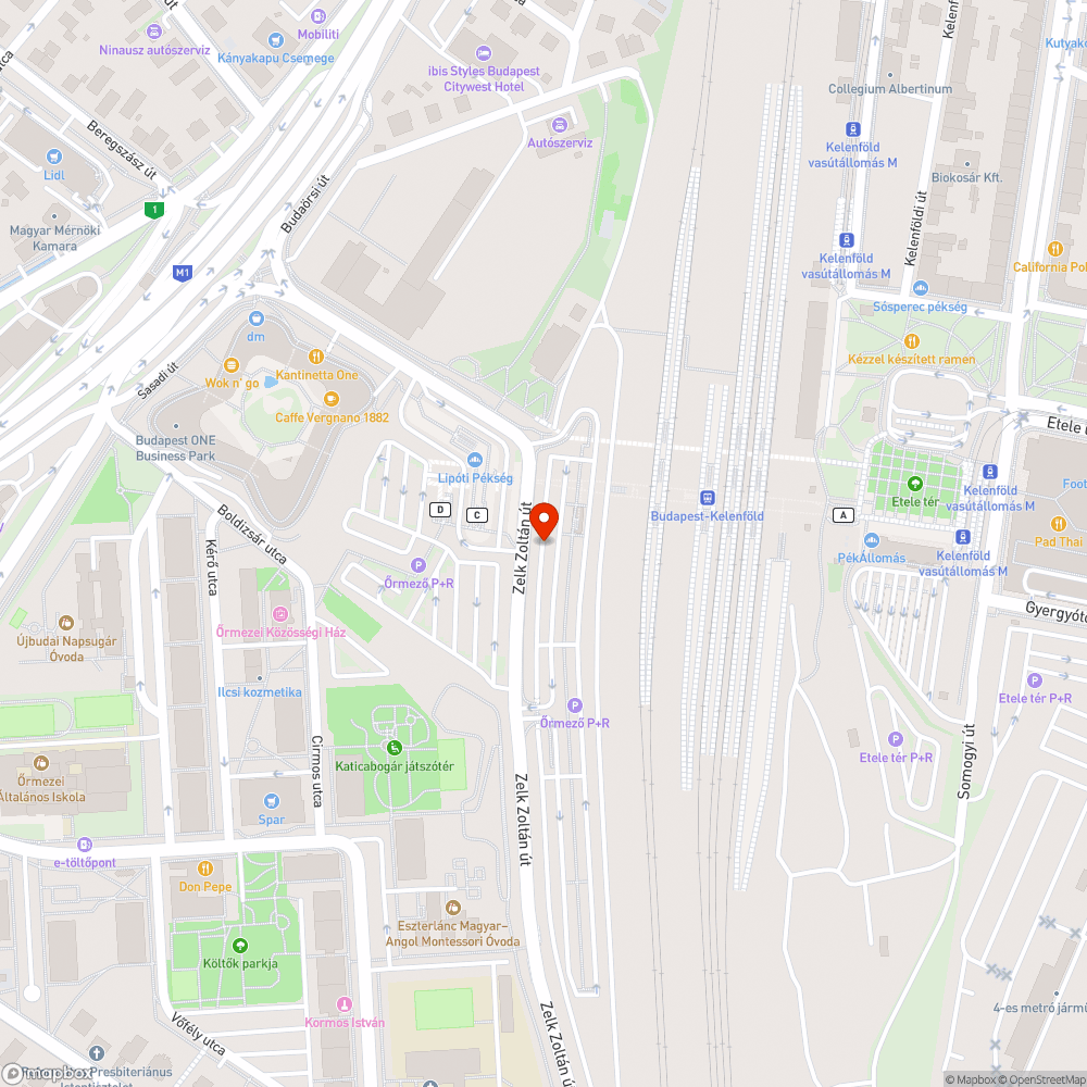 Elhanyagolt terület bejelentés helye