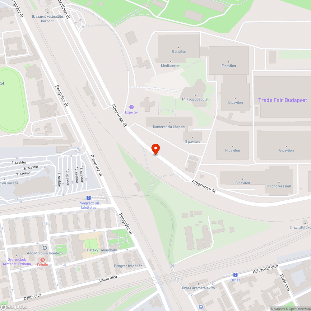 Beszakadt aknafedél bejelentés helye