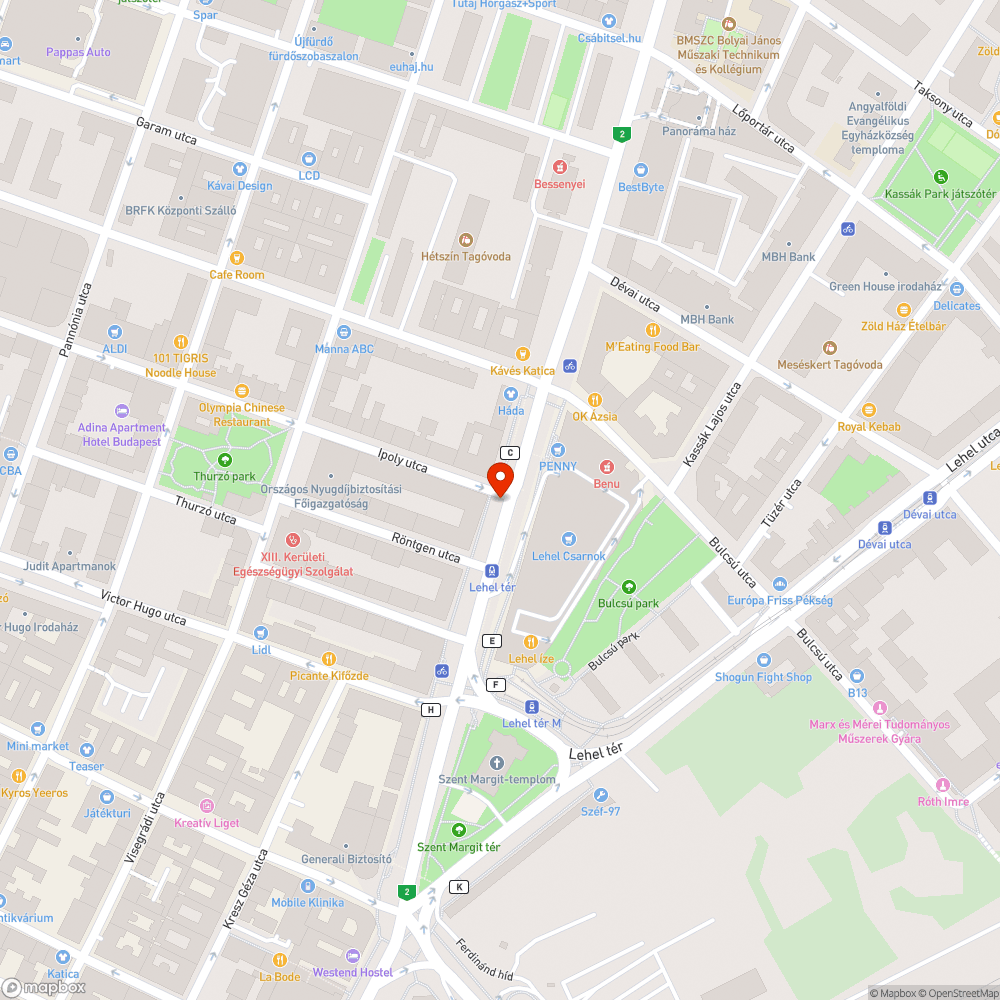 Botlásveszélyes csatornafedő bejelentés helye