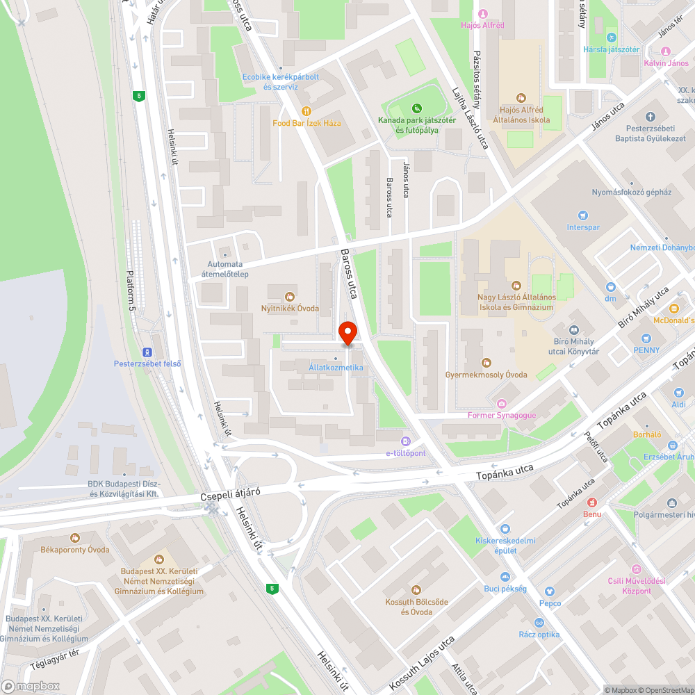 Elhagyott Volvo bejelentés helye