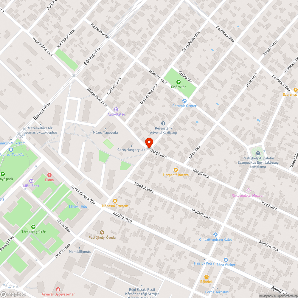 Festékes hulladék bejelentés helye