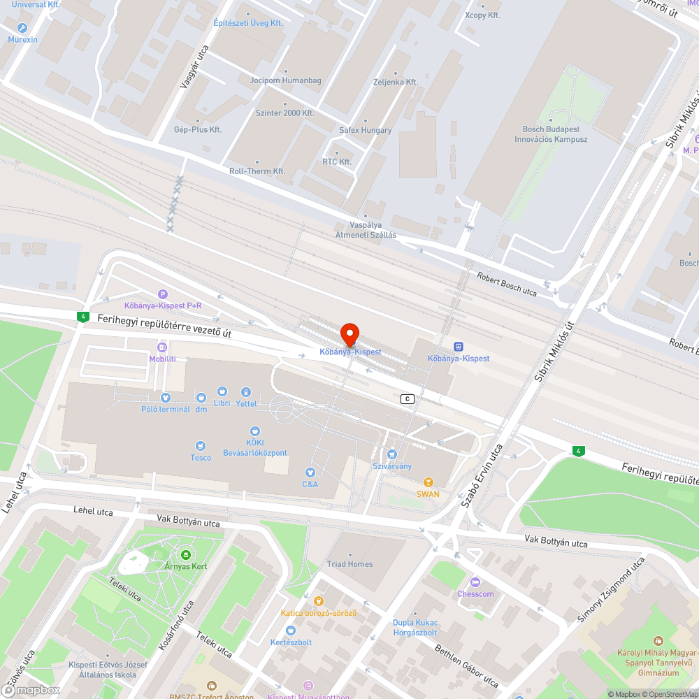 Beázó KöKi 2.0 bejelentés helye