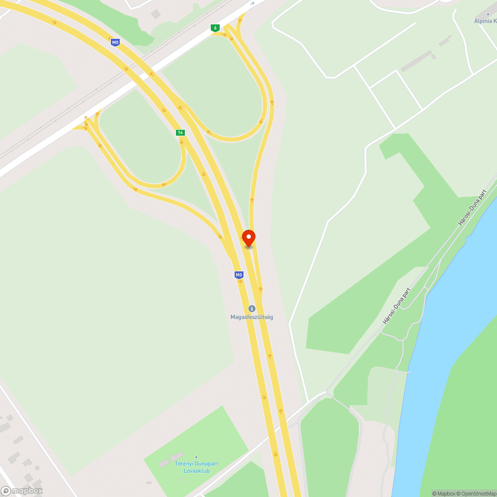 Kijárat jelző tábláról hiányzó szám bejelentés helye