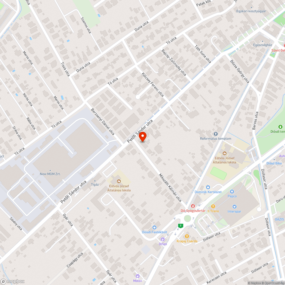 kátyú az út közepén bejelentés helye