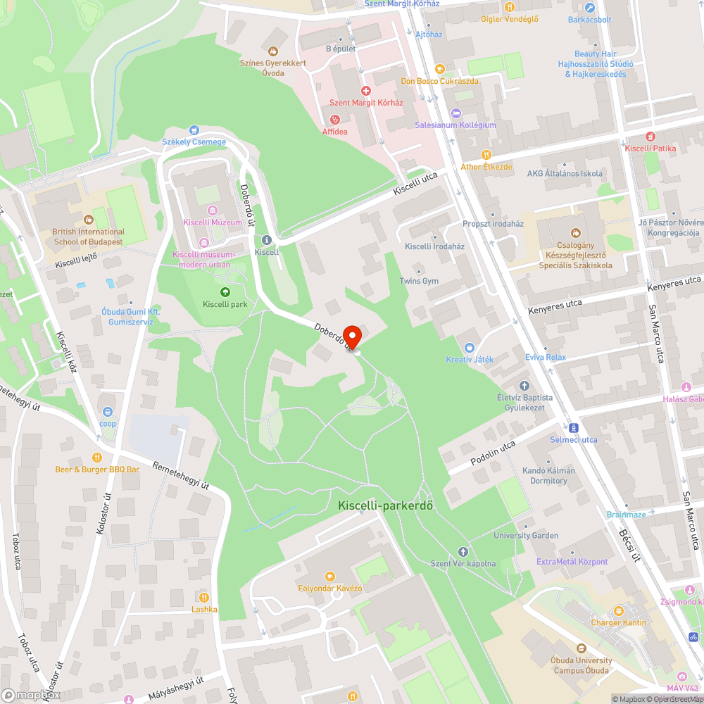 Sérült padok bejelentés helye