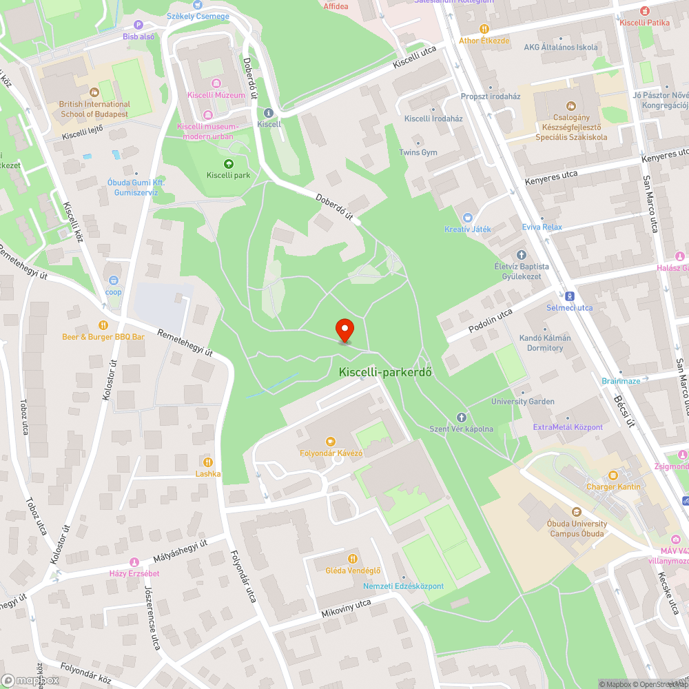 Sérült pad bejelentés helye