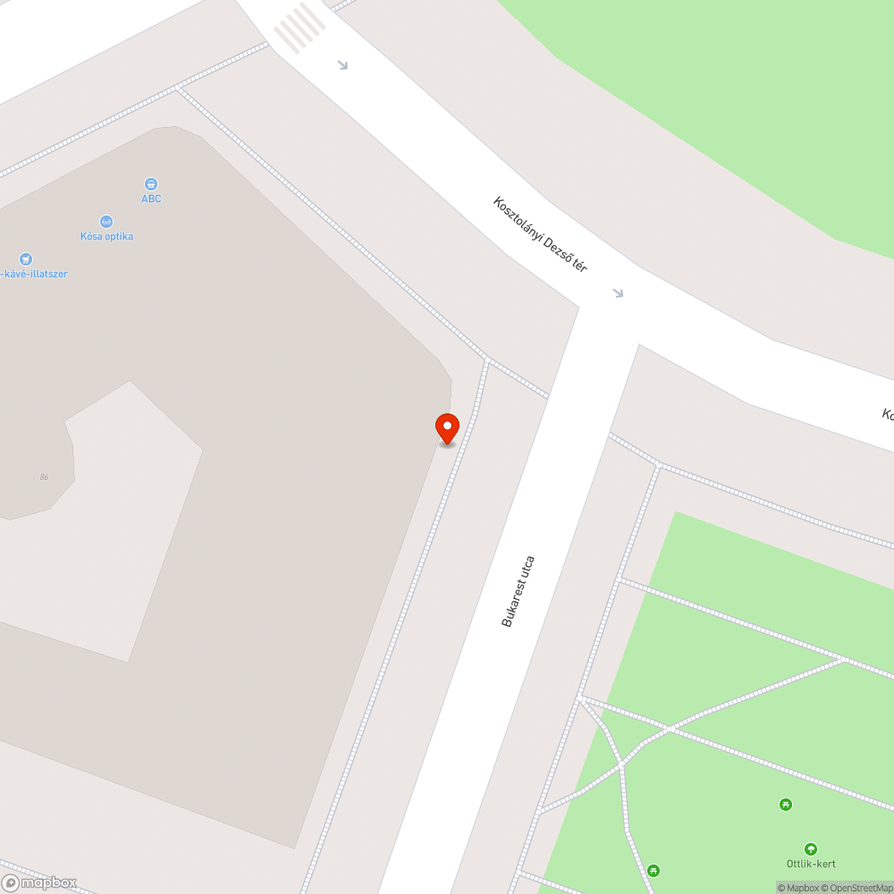 Széteső, graffitis közműszekrény bejelentés helye