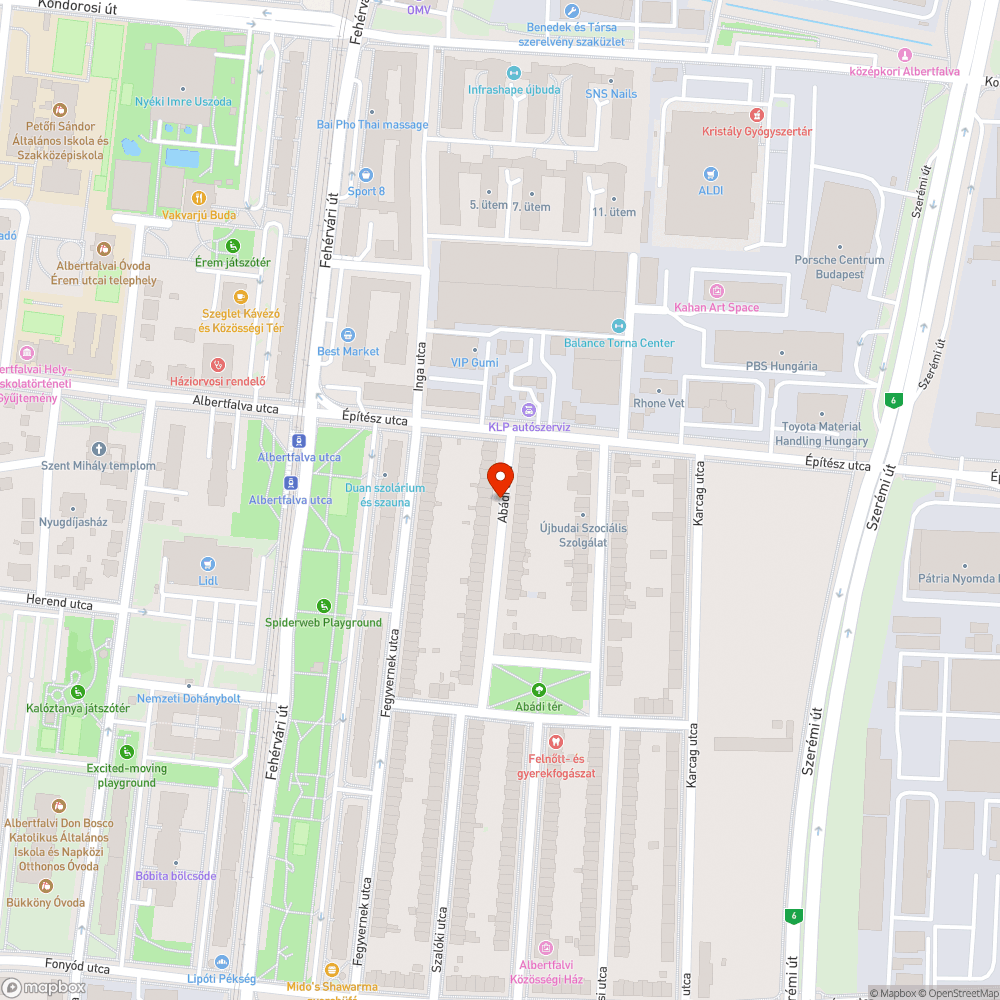 Hiányzó keret bejelentés helye