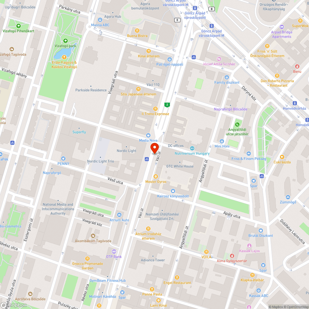 Kint maradt táblák bejelentés helye