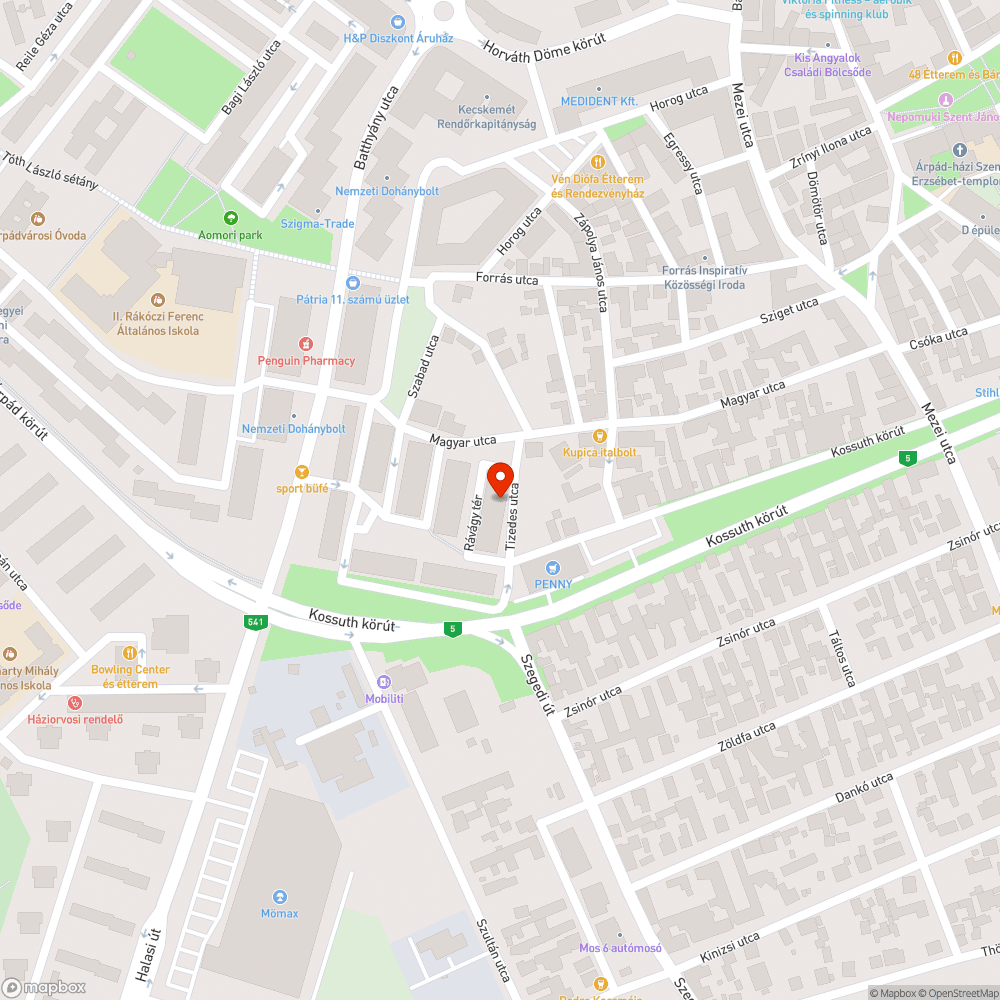 Csatornatető körül hatalmas kátyú bejelentés helye