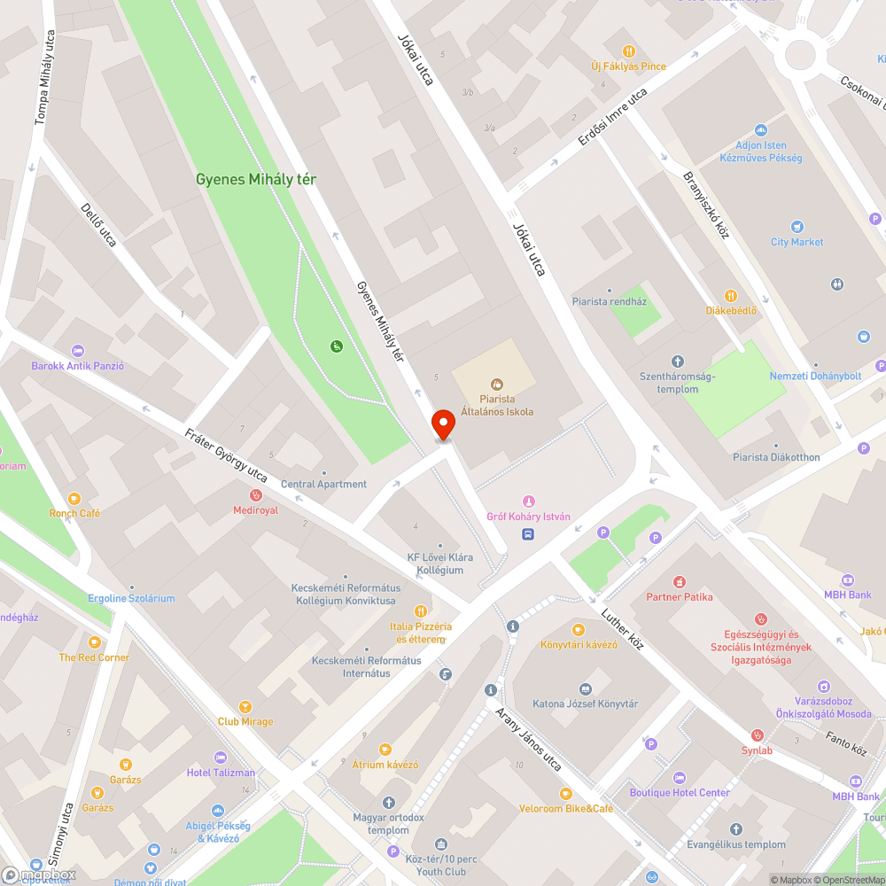 Nem muködő lámpa bejelentés helye