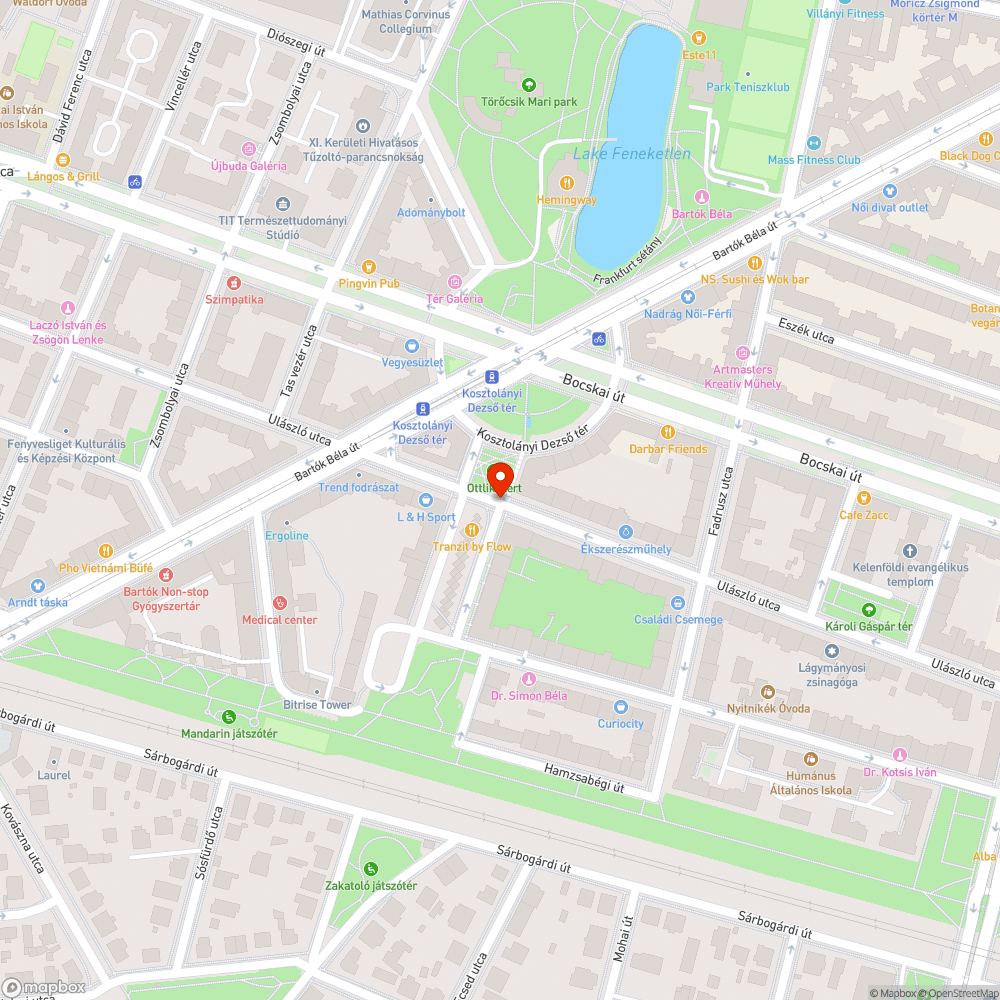 Trehány kátyúzás bejelentés helye