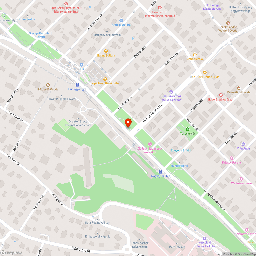 Nem pótolt fák bejelentés helye