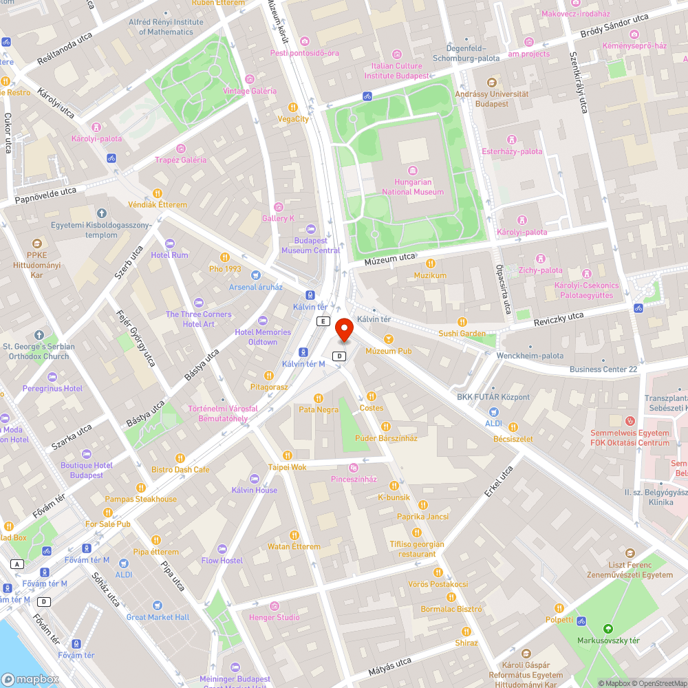 Falfirka bejelentés helye